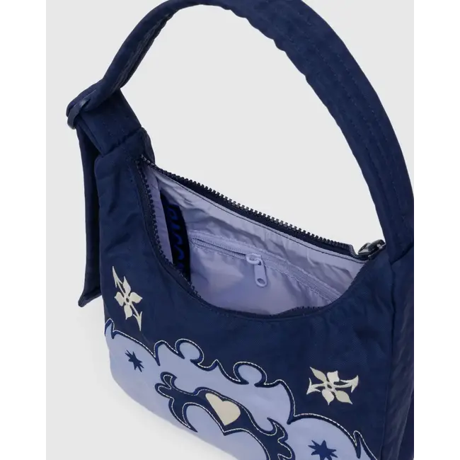 Baggu Mini Nylon Shoulder Bag- Western Applique