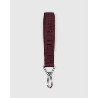 Baggu Logo Keychain - Mahogany