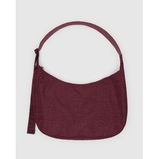 Baggu Baggu Large Nylon Crescent Bag - Mahogany