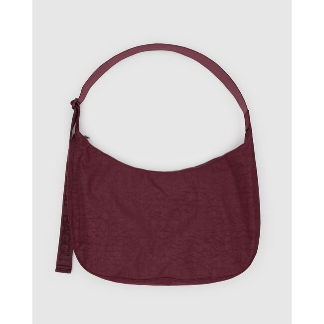 Baggu Baggu Large Nylon Crescent Bag - Mahogany