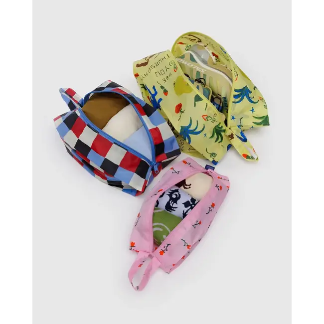 Baggu 3D Zip Set - Painted Prairie