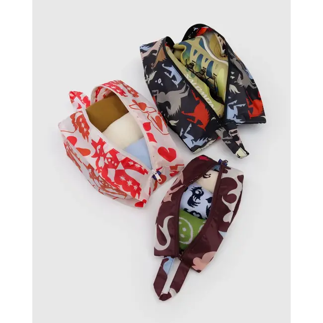 Baggu 3D Zip Set - Western Cut-Outs