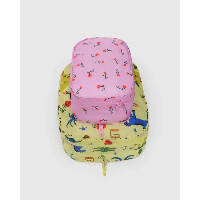 Baggu Packing Cube Set  - Painted Prairie