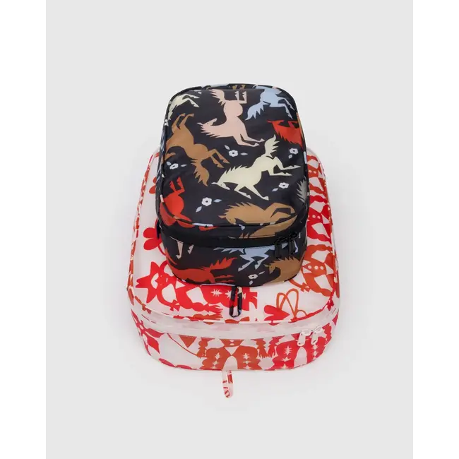 Baggu Packing Cube Set  - Western Cut-Outs