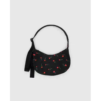 Baggu Small Nylon Crescent Bag - Painted Wildflower