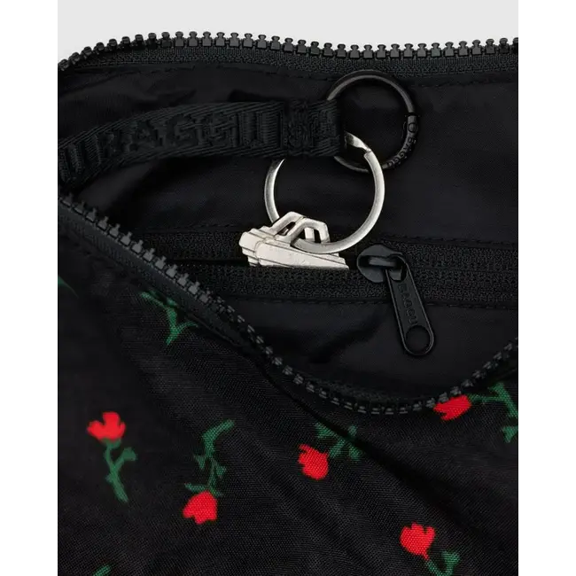 Baggu Small Nylon Crescent Bag - Painted Wildflower