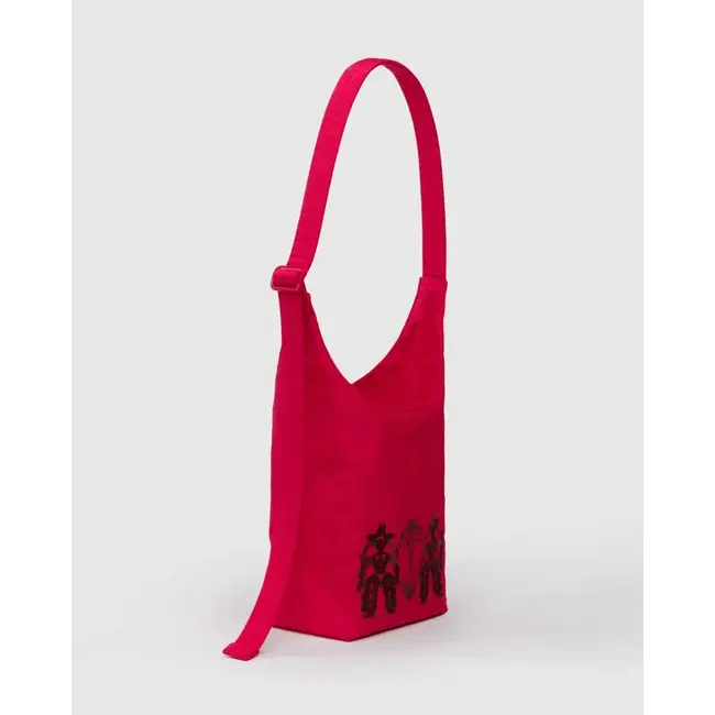 Baggu Small Nylon Sling- Embroidered Cowgirl