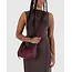 Baggu Small Recycled Leather Crescent Bag- Mahogany