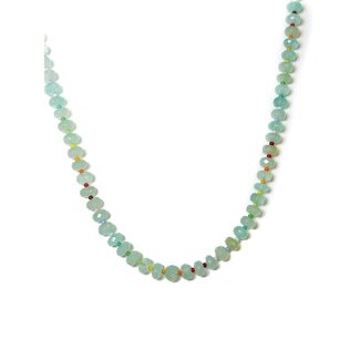 Tumbleweed Faceted Amazonite Candy Necklace