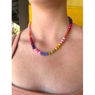Tumbleweed Fiesta Faceted Candy Necklace