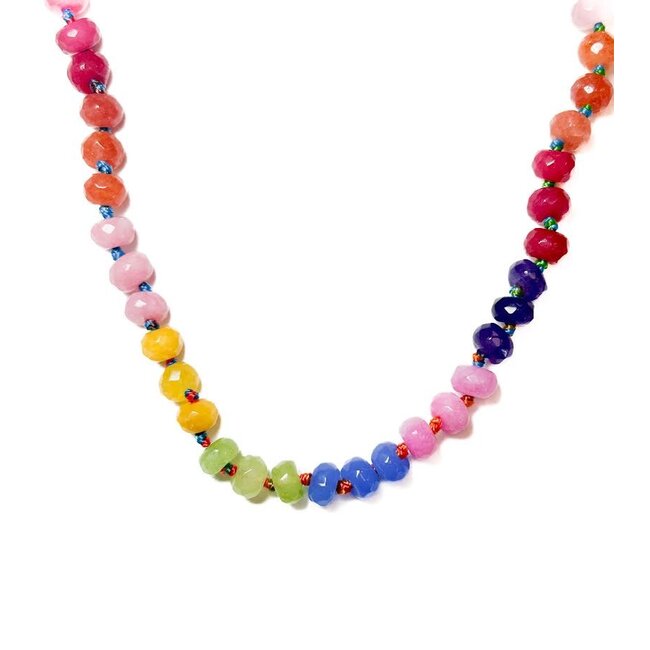 Tumbleweed Fiesta Faceted Candy Necklace