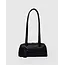 Baggu Small Recycled Leather Bowler Bag - Black