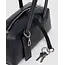 Baggu Small Recycled Leather Bowler Bag - Black