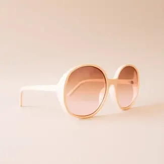 Sunshine Studios Bardot Sunglasses - Ivory