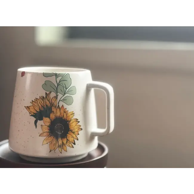 Artsy Em Savor Sunshine Sunflower Mug