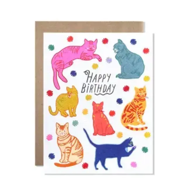 Hartland Cards Birthday Cats
