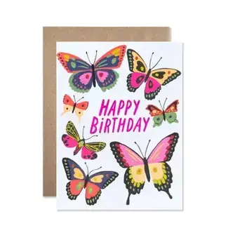 Hartland Cards Birthday Butterflies