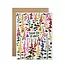 Hartland Cards Thank you Hollyhocks Set of 8