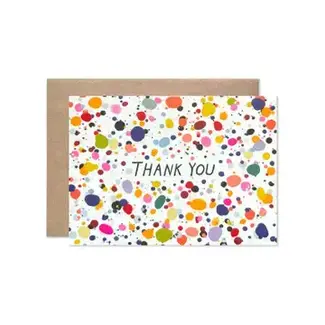 Hartland Cards Thank you Splatter Set of 8