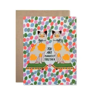Hartland Cards You Are Purrrfect Together