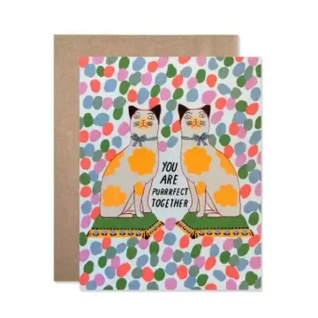 Hartland Cards You Are Purrrfect Together