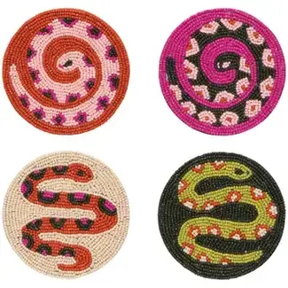 Danica now designs Gardenland Beaded Coasters Set of 4