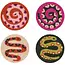Danica now designs Gardenland Beaded Coasters Set of 4