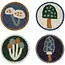 Danica now designs Wildgrove Beaded Coasters Set of 4