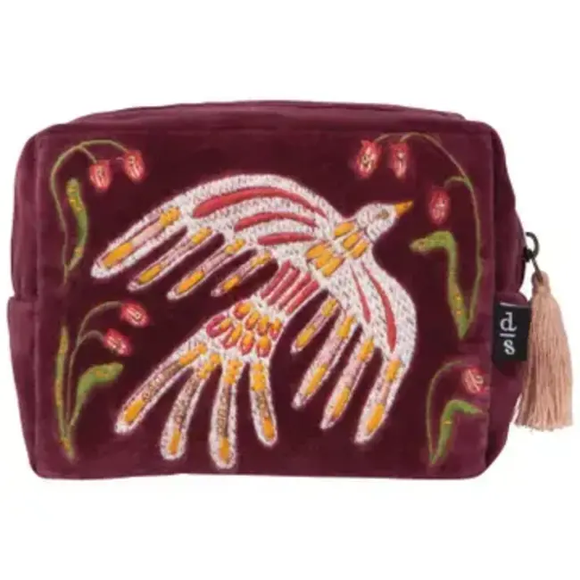 Danica now designs Plume Embroidered Pouch