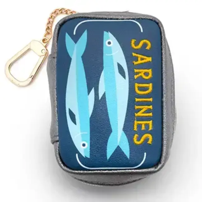 Living Royal 2-in-1 Bag Charm & Reusable Bag - Sardines