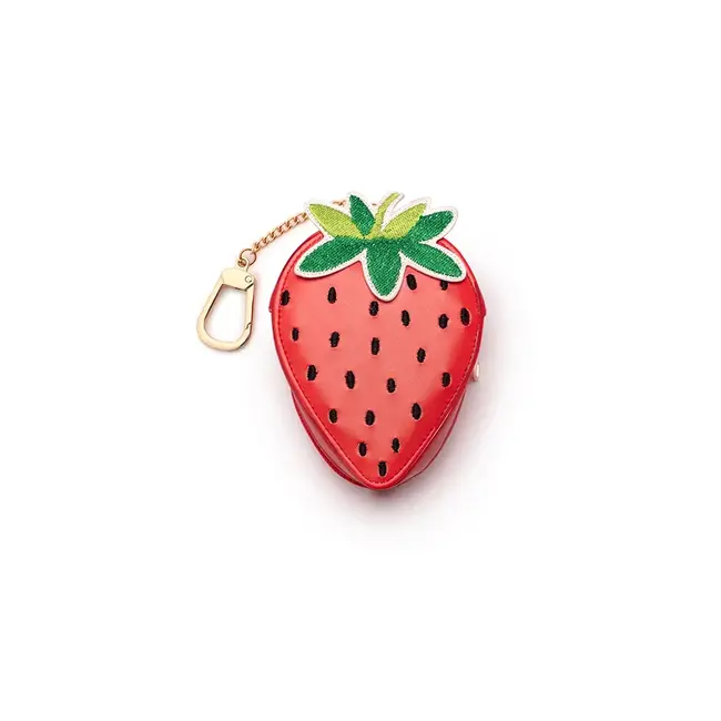 Living Royal 2-in-1 Bag Charm & Reusable Bag - Strawberry