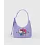 Baggu Mini Nylon Shoulder Bag - Embroidered Hello Kitty & My Melody
