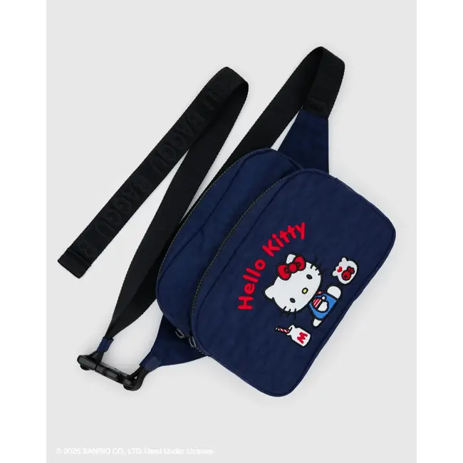 Baggu Fanny Pack - Embroidered Hello Kitty Milkshake