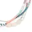Scout Mixed Media Bracelet - Heart/Rose Quartz/Silver