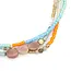 Scout Mixed Media Bracelet - Love/Rhodochrosite/Gold