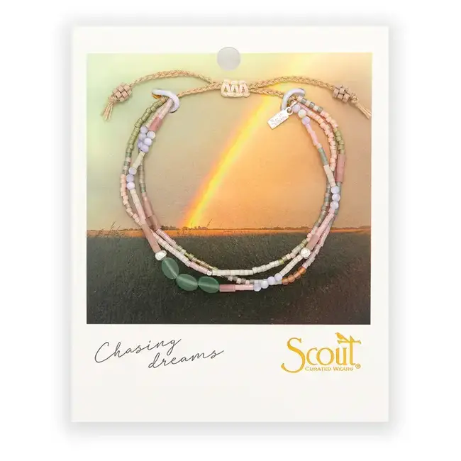 Scout Mixed Media Bracelet - Optimism/Green Aventurine/Silver