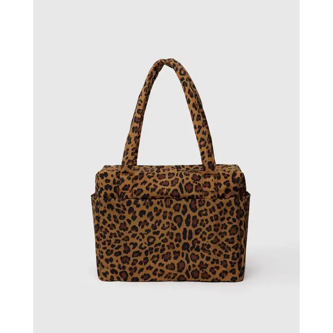 Baggu Small Cloud Carry-On - Leopard