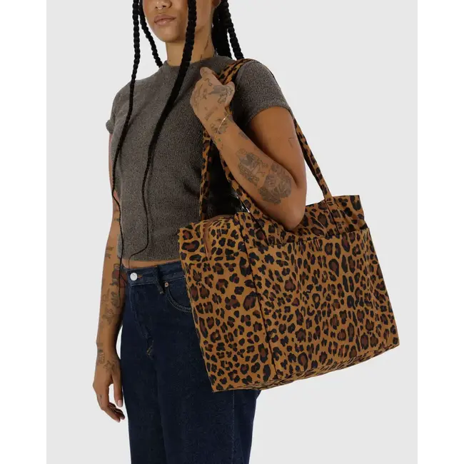Baggu Small Cloud Carry-On - Leopard