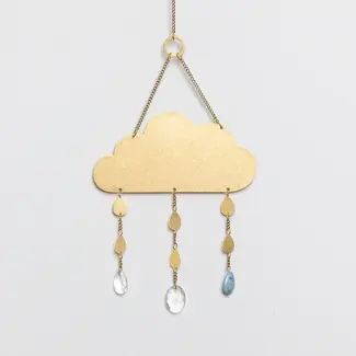 Scout Suncatcher - Cloud/Blue Howlite