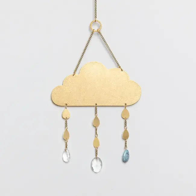 Scout Suncatcher - Cloud/Blue Howlite
