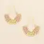 Scout Chromacolor Miyuki U-Hoop - Blush/Gold
