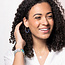 Scout Stone Disc Hoop Earring - Lapis/Silver