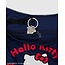 Baggu Medium Nylon Crescent Bag - Embroidered Hello Kitty & Teddy