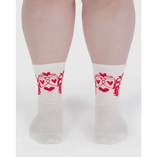 Baggu Crew Sock - Cowgirl