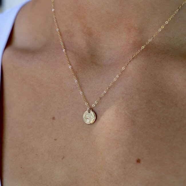 Katie Waltman Petite Coin Necklace