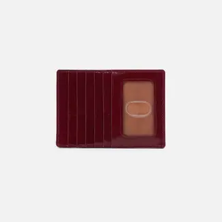 Hobo Euro Slide Card Case- Saddleberry