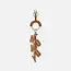 Hobo Howdy Charm Fob-Truffle