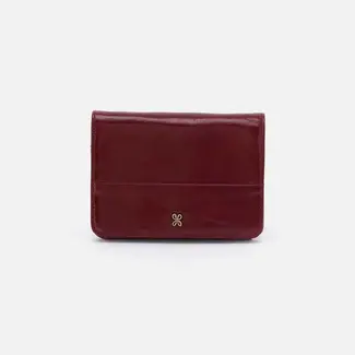 Hobo Jill Bifold Wallet- Saddleberry