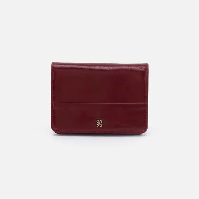 Hobo Jill Bifold Wallet- Saddleberry