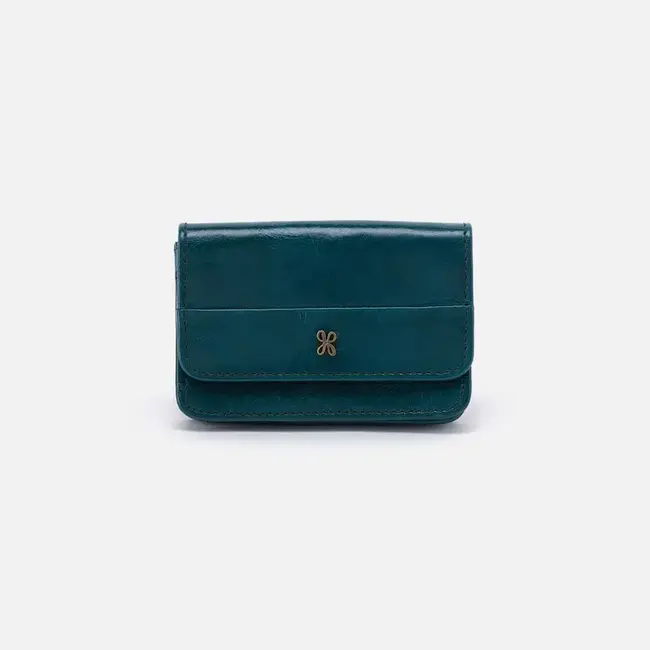 Hobo Jill Flap Card Case- Wild Bluegrass